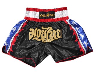 Kanong Muay Thai Šortky : KNS-149-Černá