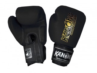 Kanong Muay Thai  Rukavice : "Simple" Černá