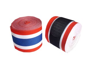 KANONG  Bandáže elastický Thai Kick Box pro děti : Thai Flag