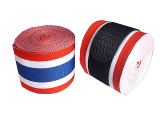 KANONG  Bandáže elastický Thai Kick Box  : Thai Flag