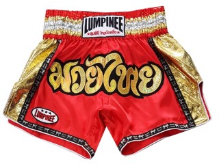 Thai Trenky Lumpinee : LUM-045-Červené