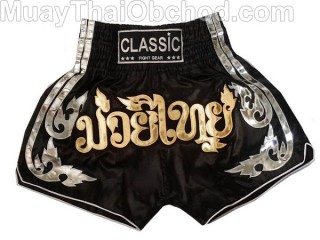 Muay Thai Trenky Classic  : CLS-015-černá