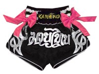 Kanong Muay Thai  Šortky  : KNS-127-Černá