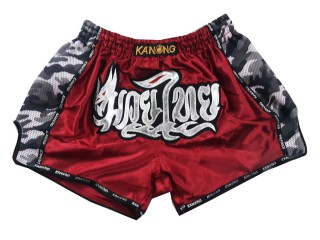 Kanong Retro Muay Thai Trenky : KNSRTO-231-Kaštanové