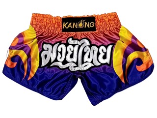 Kanong Retro Muay Thai šortky : KNSRTO-507