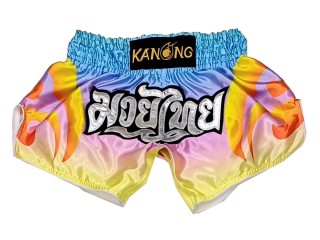 Kanong Retro Muay Thai šortky : KNSRTO-508