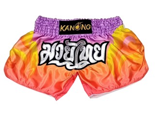 Kanong Retro Muay Thai šortky : KNSRTO-509