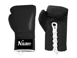 Personalizace Boxerské rukavice se šněrováním : Černá