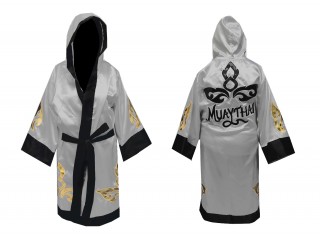 Kanong Personalizovaný Muay Thai Roucho : KNFIR-143-stříbrný