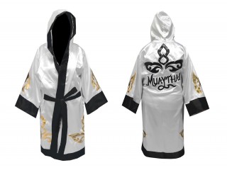 Kanong Personalizovaný Muay Thai Roucho : KNFIR-143-Bílý