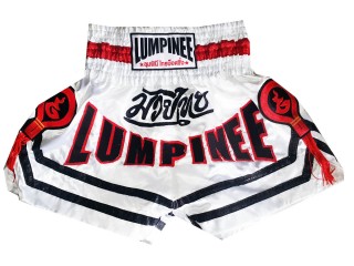 Dětské šortky Thai box - Muay Thai LUMPINEE : LUM-036-Bílý-K