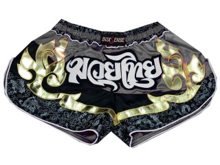 Muay Thai Trenky Boxsense : BXSRTO-028-Šedá