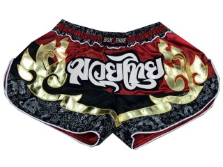 Muay Thai Trenky Boxsense : BXSRTO-028-Červené