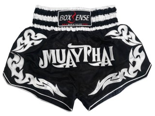 Dětské šortky Thai box - Muay Thai Boxsense  : BXS-076-černá