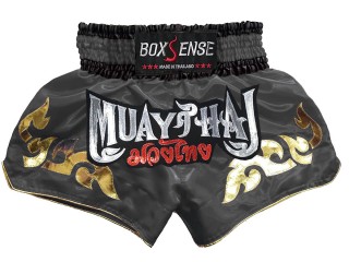 Muay Thai Trenky Boxsense : BXS-092-Šedá