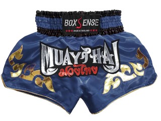 Muay Thai Trenky Boxsense : BXS-092-Námořnická modrá