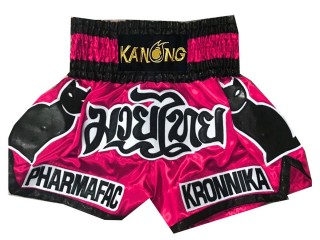Personalizace Muay Thai Trenky : KNSCUST-1060 Růžová
