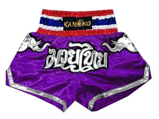 Kanong Muay Thai Kick-box Trenky Šortky  : KNS-125-Nachový