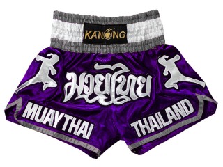 Kanong Muay Thai Kick-box Trenky Šortky  : KNS-133-Fialový