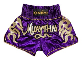 Kanong Muay Thai Kick-box Trenky Šortky  : KNS-134-Nachový