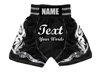 Personalizace Boxerské Kraťasy : KNBSH-024-Černá