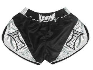 Dámské Boxerské Kraťasy Kanong : KNSRTO-201-Černá-Stříbrný