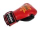 Kanong Thai Boxerske Rukavice z pravé kůže : Červené/Černá