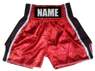 Personalizované Boxerské šortky : KNBSH-027-Červené