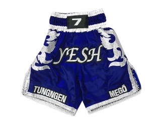 Personalizované Boxerské Trenýrky : KNBXCUST-2033-Modrý