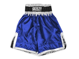 Personalizované Boxerské Trenýrky : KNBXCUST-2034-Modrý