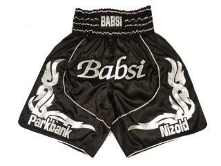 Personalizované Boxerské Trenýrky : KNBXCUST-2035-Černá