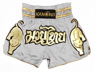 Kanong Muay Thai Šortky  : KNS-135-Šedá