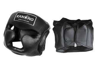 Kanong trénink Boxerská helma: černá