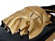 Kanong Trenérské rukavice - lapy - PUNCH PAD : Černá/Zlato (Dlouhá a široká)