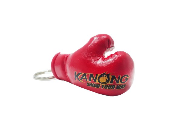 Kanong klíčenka boxerské rukavice: Červené
