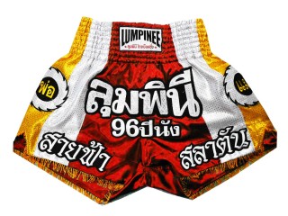 Dámská Muay Thai šortky Lumpinee  : LUM-001-Červené